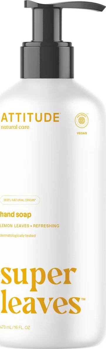 Attitude Super Leaves Science Naturals Hand Soap Lemon 473ML