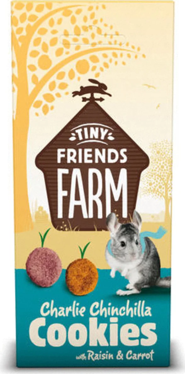 Tiny Friends Farm Charlie Chinchilla Cookies 120 gr