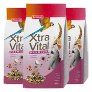 3x Beaphar XtraVital Papegaai 1 kg