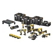 DeWALT DCK853P4T Accu combiset 8-delig 18V XR 5.0Ah in TSTAK