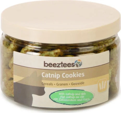 Beeztees Kattensnack Catnip Cookies Met Granen 55 gr