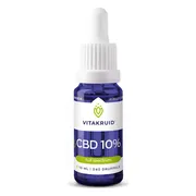Vitakruid CBD Olie 10% full spectrum met MCT als drager 10ML