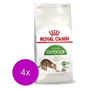 4x Royal Canin Kattenvoer Droog Outdoor 4 kg