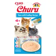 Ciao Kattensnack Churu Tonijn - Sint Jacobsschelp 60 gr