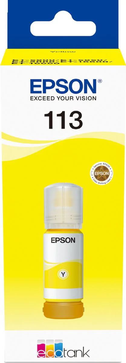 Epson 113 Inktflesje Geel