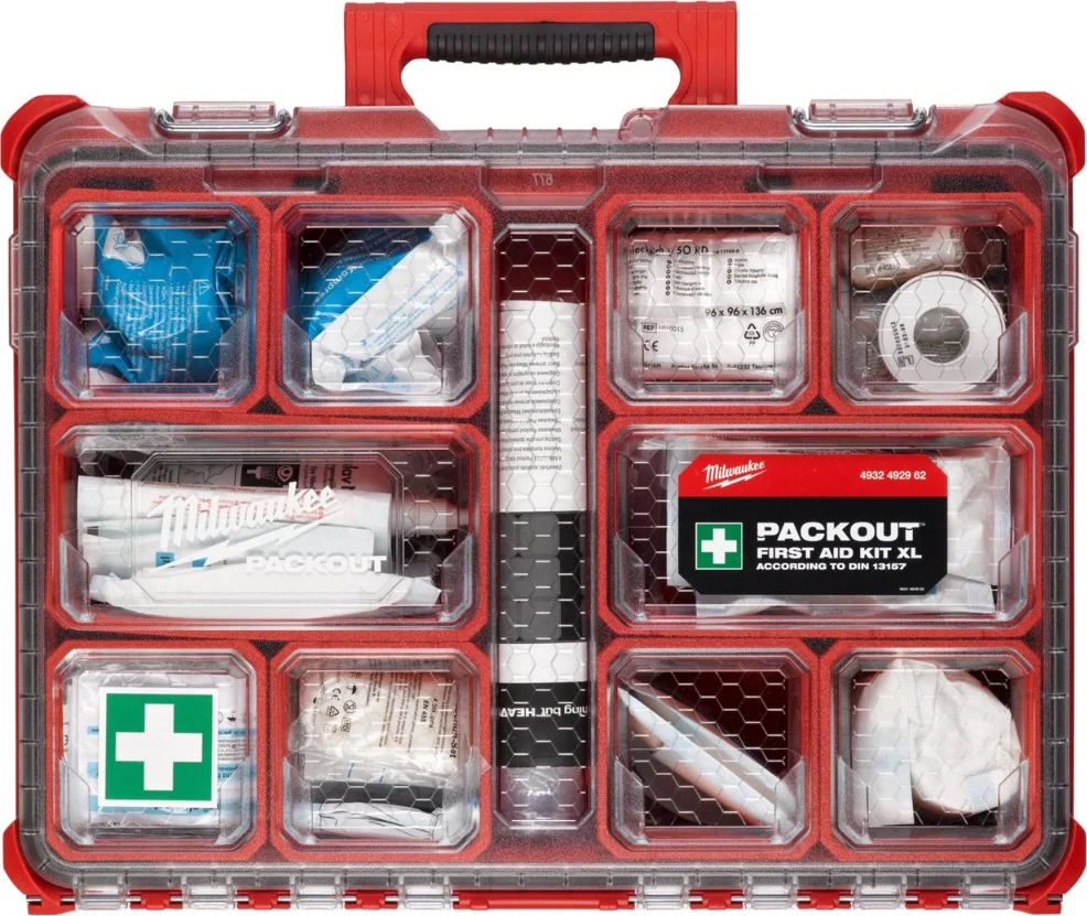 Milwaukee PACKOUT™ XL First Aid Kit EHBO koffer DIN 13157 - 4932492962