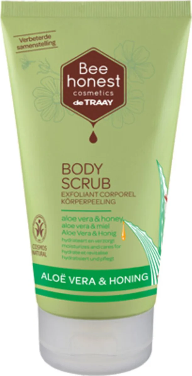 Bee Honest Bodyscrub Aloe Vera & Honing 150ML