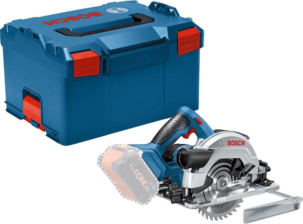 Bosch Professional GKS 18V-57 G Accu Cirkelzaag 165mm 18V Basic Body in L-Boxx - 06016A2101