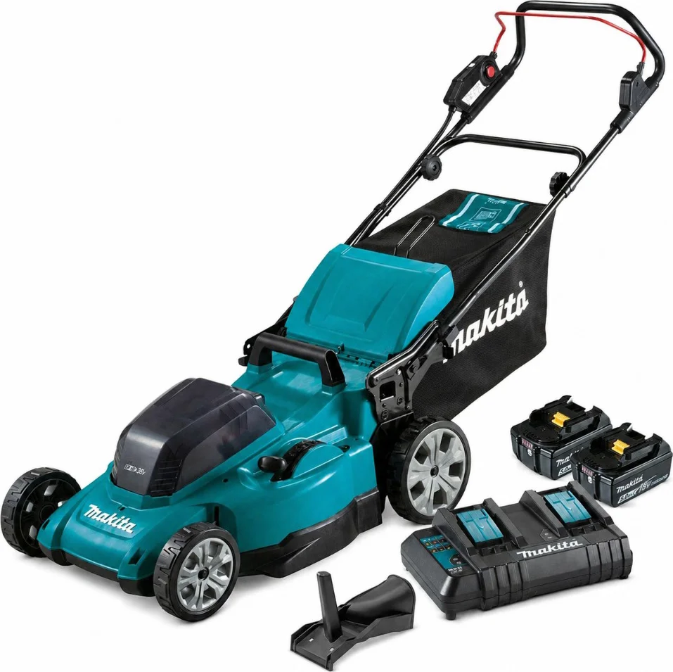 Makita DLM480CT2 Accu Grasmaaier 48cm 2x18V 5.0Ah