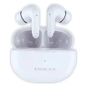 Docci ANC Oordopjes - Actieve Ruisonderdrukking - Bluetooth Earpods - Wit