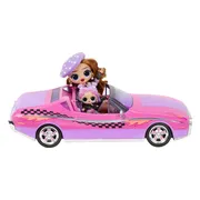 L.O.L. Surprise City Cruiser Auto - Roze/paarse cabrio - Met exclusieve minipop - Met modepop
