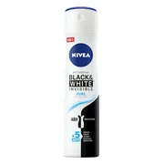 Nivea Black & White Invisible Pure Deodorant Spray 150ML