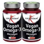 2x Lucovitaal Vegan Omega-3 Microalgen 60 capsules