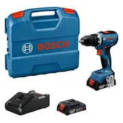 Bosch Professional GSR 18V-65 Accu schroefboormachine 18V 2.0Ah in L-Case - 06019N3000