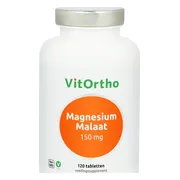 Vitortho Magnesium Malaat 150mg Tabletten 120TB