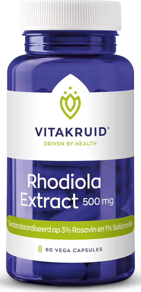 Vitakruid Rhodiola Extract 500 mg 60 vegancapsules