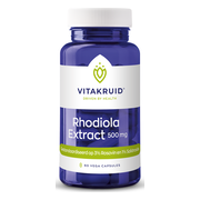 Vitakruid Rhodiola Extract 500 mg 60 vegancapsules