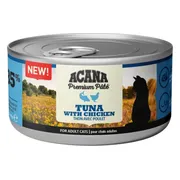 24x Acana Premium Kattenvoer Pâté Tuna & Chicken 85 gr
