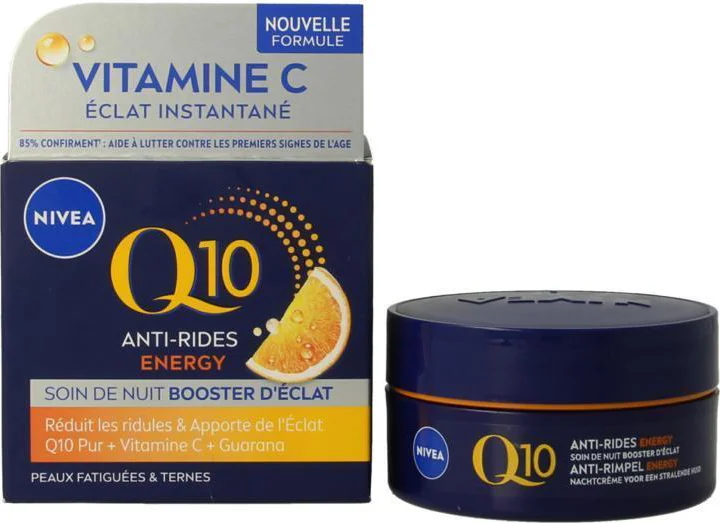 NIVEA Q10 Energy Anti-Rimpel Nachtcréme 50 ml