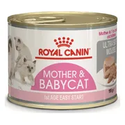 12x Royal Canin Mother & Baby Mousse Kattenvoer Nat 195 gr