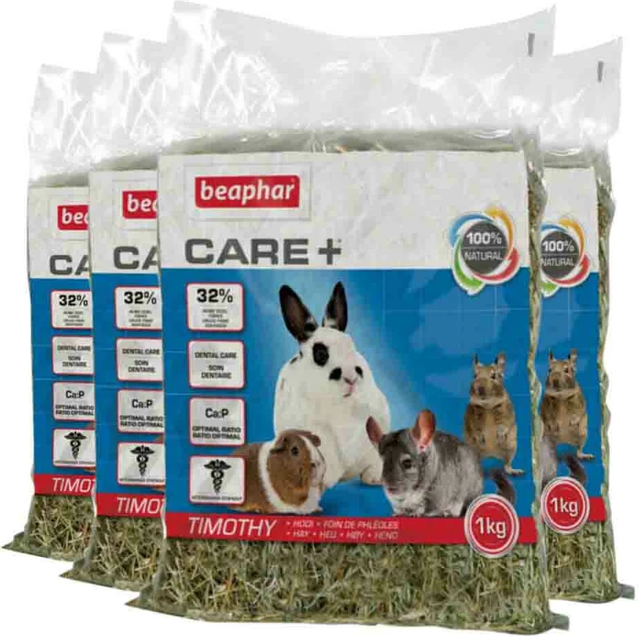 4x Beaphar Care+ Timothy Hooi 1 kg
