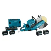 Makita CE002GL402X Accu Doorslijper 355mm 2 x AWS XGT 40V Max 8.0Ah (4st.)