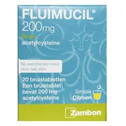 Fluimucil 200mg Bruistabletten 20st