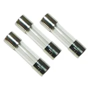 Elektrofix glaszekering 1,6 ampere - 5 x 20 mm - tbv dimmer - 3 stuks