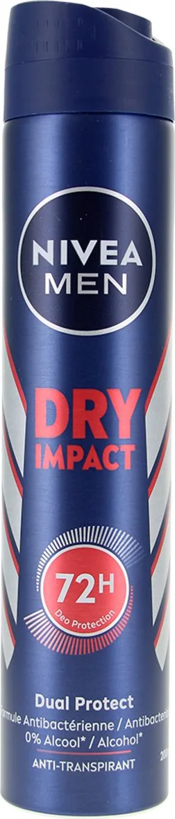 NIVEA Men Anti-Transpirant Spray Dry Impact 200 ml
