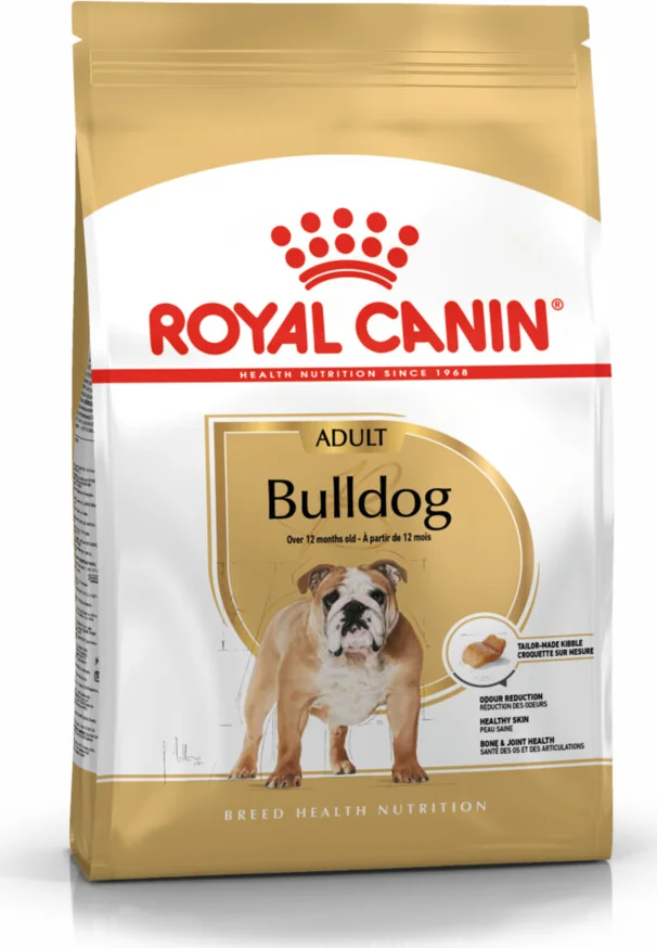 4x Royal Canin Hondenvoer Droog English Bulldog Adult 3 kg