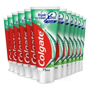 12x Colgate Tandpasta Triple Action Extra Fresh 75 ml