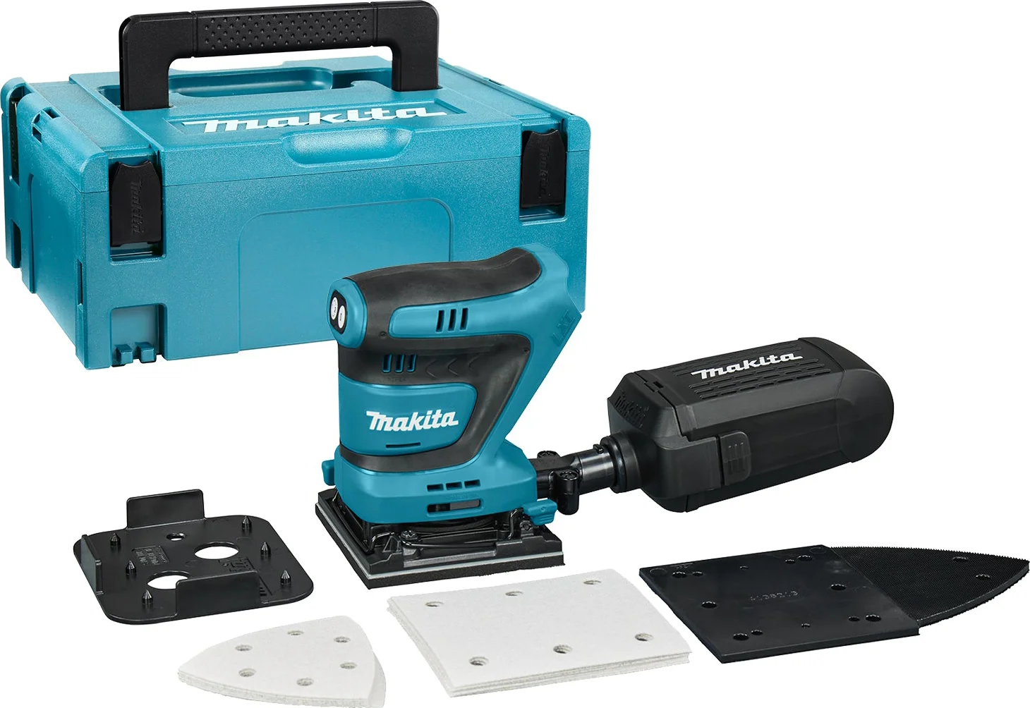 Makita DBO480ZJ Accu Handpalm Vlakschuurmachine 18V Basic Body in Mbox