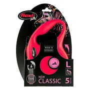 Flexi Rollijn Classic Tape 5 mtr tot 50 kg Rood