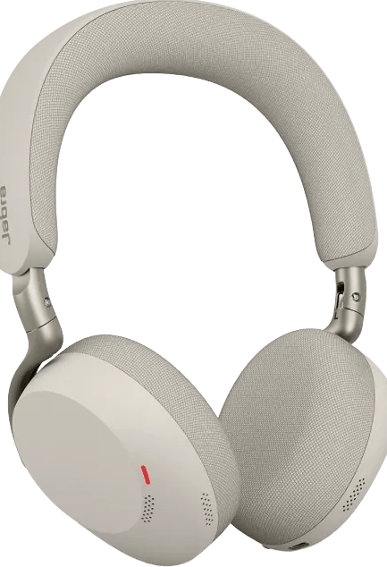 Jabra Evolve3 75 UC Link390c Draadloze Office Headset Grijs