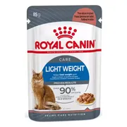 12x Royal Canin Kattenvoer Nat Light Weight Care Gravy Ultra Light 85 gr