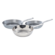 BK Conical Koekenpannenset 24 + 28 cm + Wokpan 30 cm
