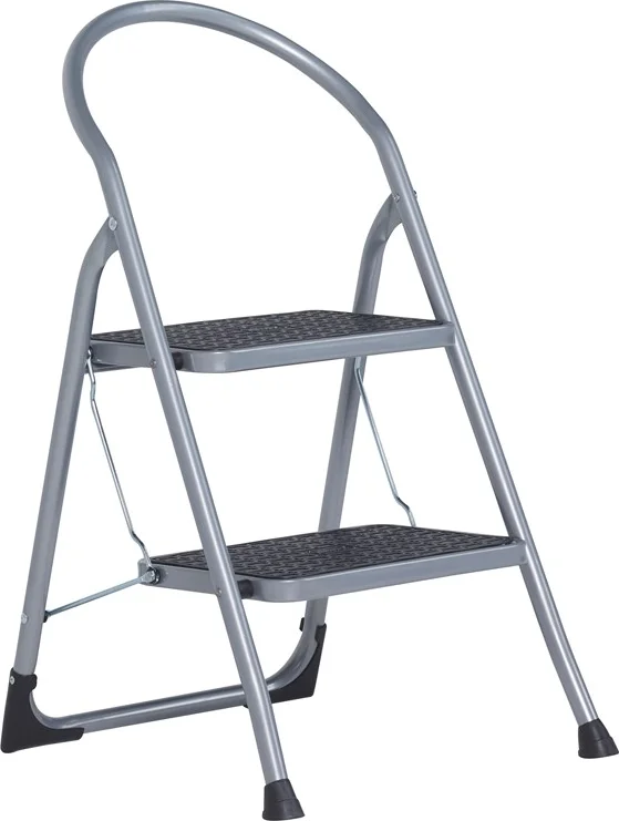 Altrex Cromato huishoudtrap 2-treeds Silver - 500949