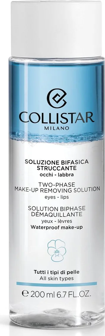 Collistar Two-Phase Make-Up Removing Solution 200 ml