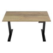 Euroseats Elektrisch Zit Sta Bureau 160 x 80 Zwart/Eiken
