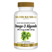 Golden Naturals Omega-3 Algenolie 60 capsules