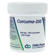 Deba Pharma Curcuma 250mg Capsules 120VCP