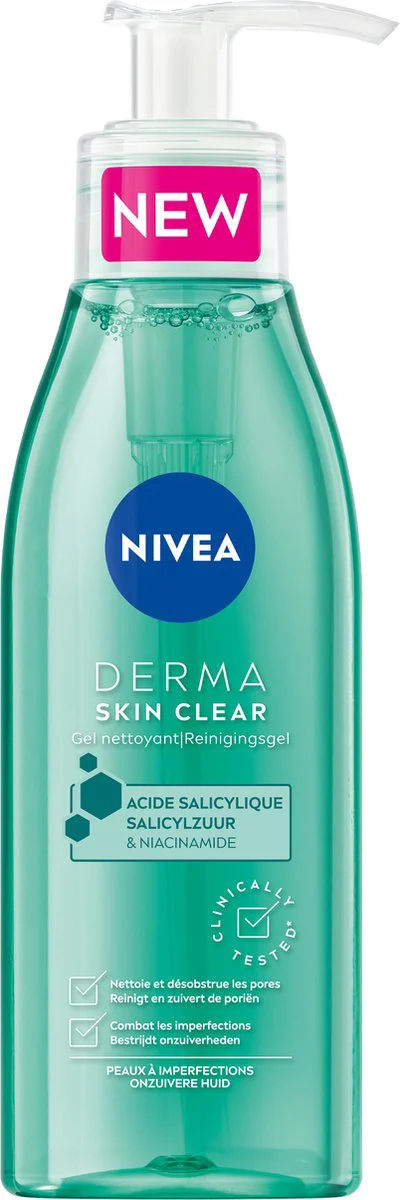 NIVEA Derma Skin Clear Reinigingsgel 150 ml
