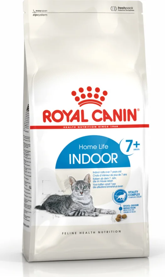 6x Royal Canin Kattenvoer Droog Indoor 7+ 1,5 kg