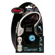 Flexi Rollijn New Comfort Tape 5 mtr tot 15 kg Zwart