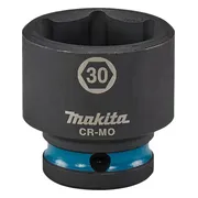 Makita E-16221 Impact Black Krachtdop 1/2" kort | 30 mm