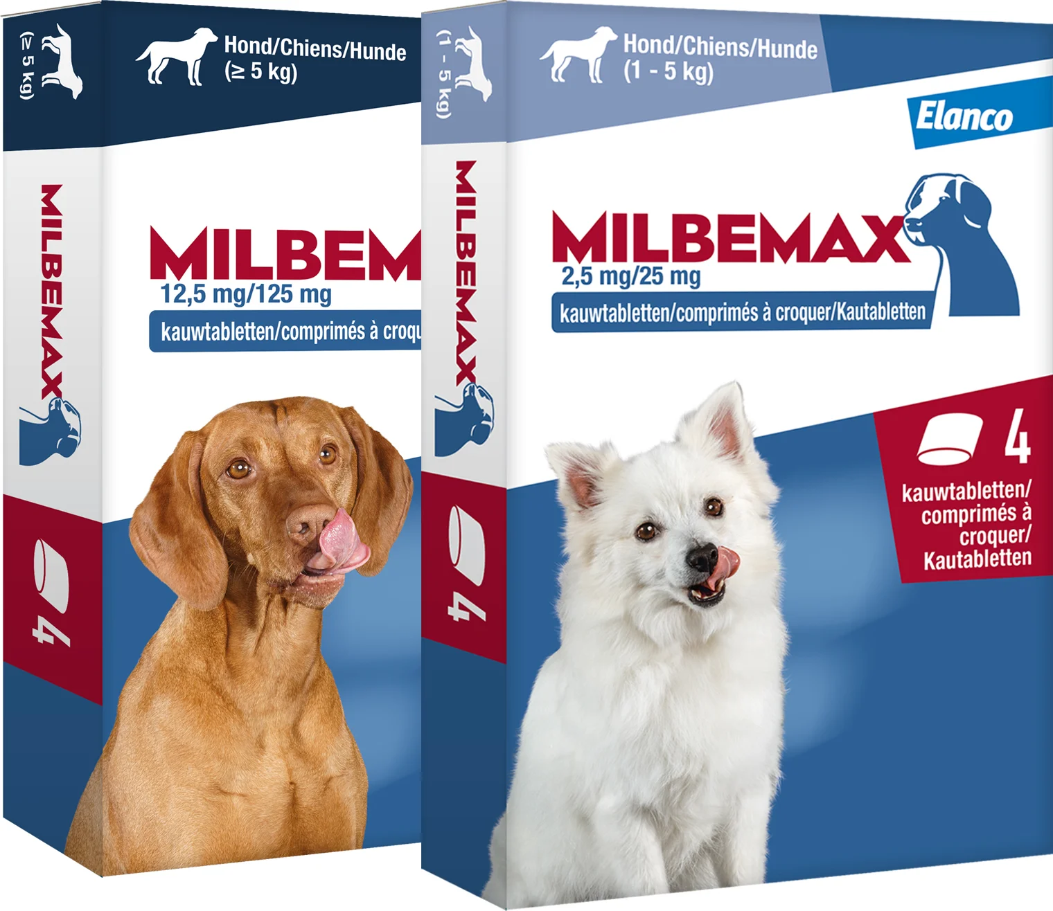 Milbemax Kauwtablet Ontworming Kleine Hond - Puppy 4 tabletten