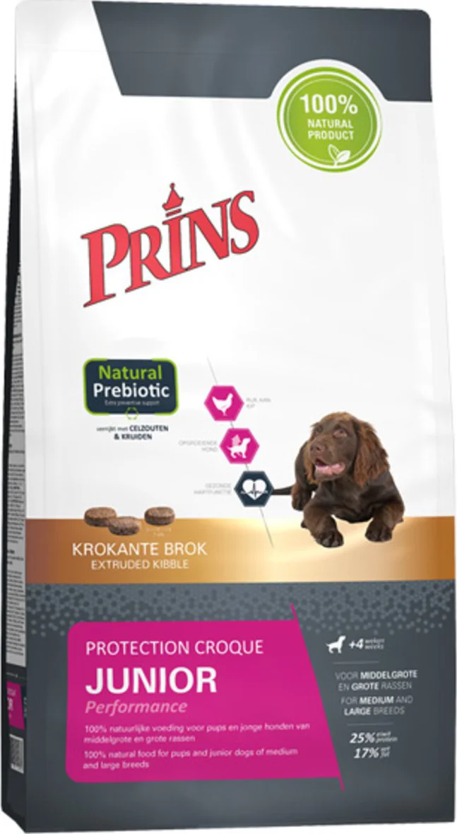 Prins Protection Croque Junior Performance Hondenvoer 10 kg