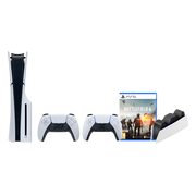 Sony PlayStation 5 Slim Disc Edition + Battlefield 6 + Extra Controller Wit + Oplaadstation