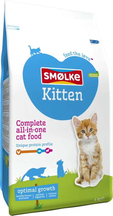 Smolke Kattenvoer Kitten 4 kg