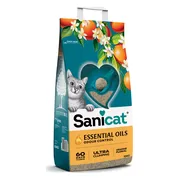 Sanicat Essential Oils Ultra Cream Kattenbakvulling Orange Floral 10 kg